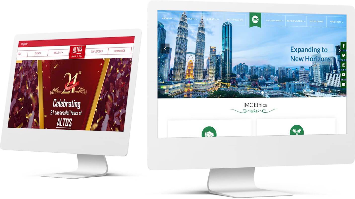 Roots Infocomm provides unique user friendly website designs